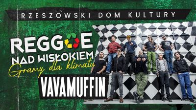 Grafika promująca 8. Og&oacute;lnopolski Festiwal "Reggae nad Wisłokiem - Gramy dla klimatu"